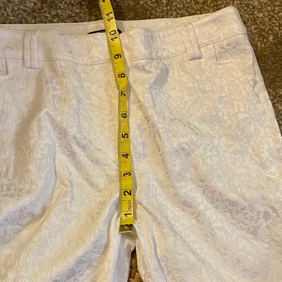 Alberto Makali cream textured print pants. - Picture 9 of 11